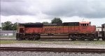 BNSF coal train DPU